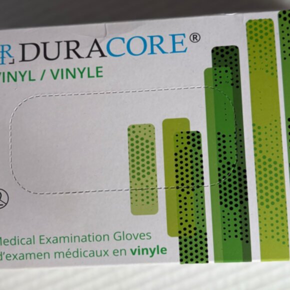 DuraCore Vinyl & Nitrile Gloves – 4 Boxes (2 Medium, 2 Large) – 100 Each - Picture 4 of 9